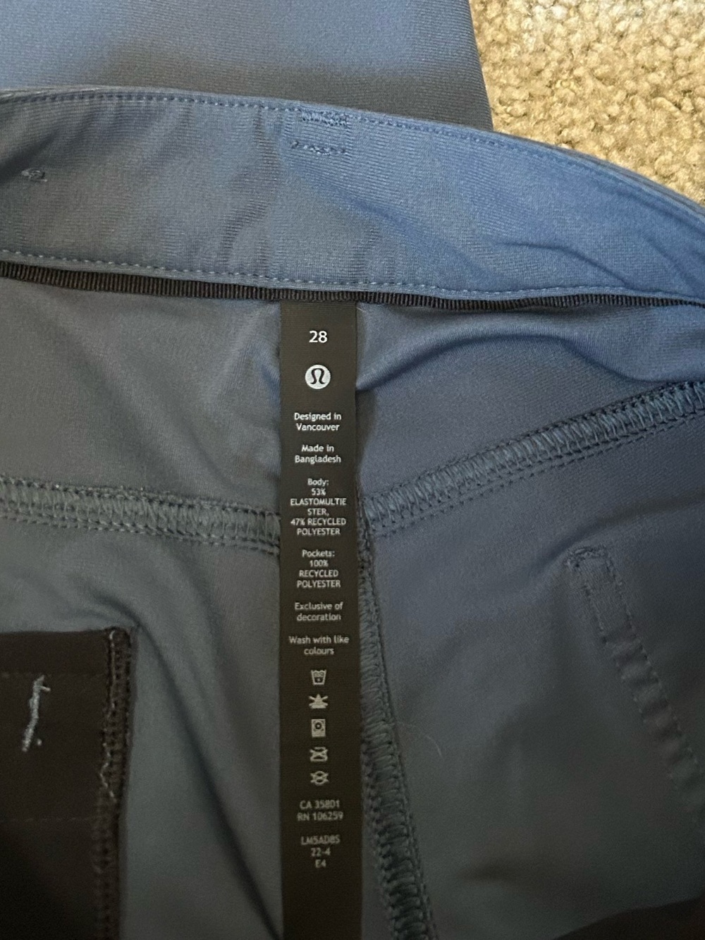Lululemon ABC Pant Slim 30" *Warpstreme
Iron Blue - Picture 10 of 11